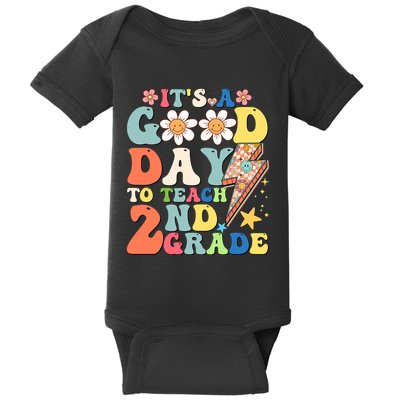 Its A Good Day To Teach Second Grade 2nd Grade Teacher Baby Bodysuit
