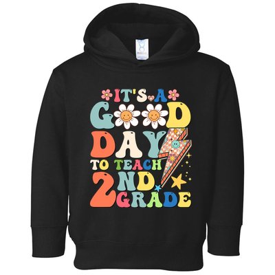 Its A Good Day To Teach Second Grade 2nd Grade Teacher Toddler Hoodie