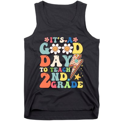 Its A Good Day To Teach Second Grade 2nd Grade Teacher Tank Top