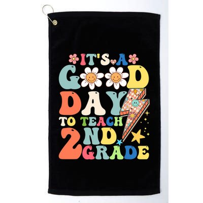 Its A Good Day To Teach Second Grade 2nd Grade Teacher Golf Towel