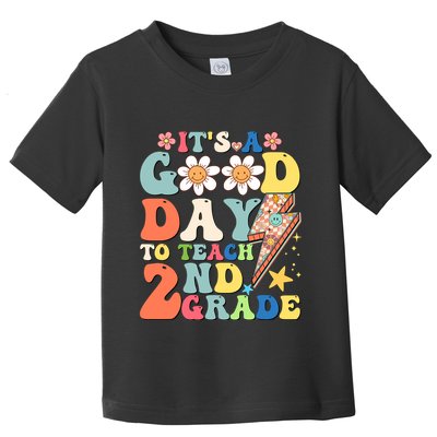 Its A Good Day To Teach Second Grade 2nd Grade Teacher Toddler T-Shirt