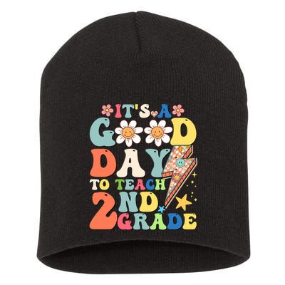 Its A Good Day To Teach Second Grade 2nd Grade Teacher Short Acrylic Beanie