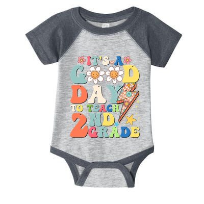 Its A Good Day To Teach Second Grade 2nd Grade Teacher Infant Baby Jersey Bodysuit