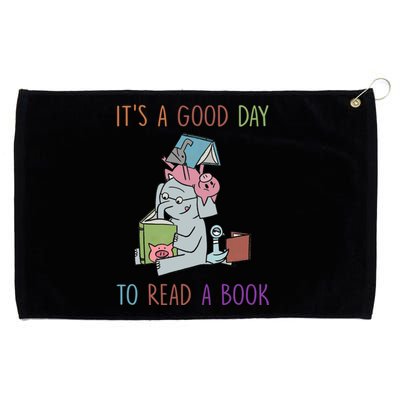 Its A Good Day To Read Bookworm Librarian Book Lover Gift Cool Gift Grommeted Golf Towel