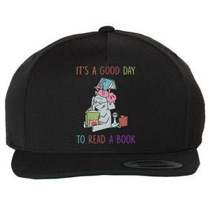 Its A Good Day To Read Bookworm Librarian Book Lover Gift Cool Gift Wool Snapback Cap