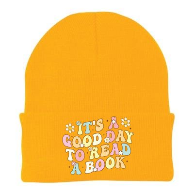 Its A Good Day To Read A Book Lovers Library Reading Women Knit Cap Winter Beanie