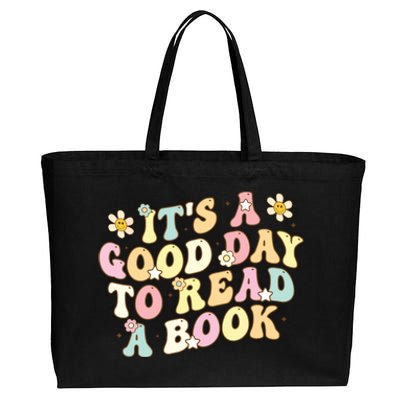 Its A Good Day To Read A Book Lovers Library Reading Women Cotton Canvas Jumbo Tote