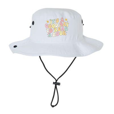 Its A Good Day To Read A Book Lovers Library Reading Women Legacy Cool Fit Booney Bucket Hat