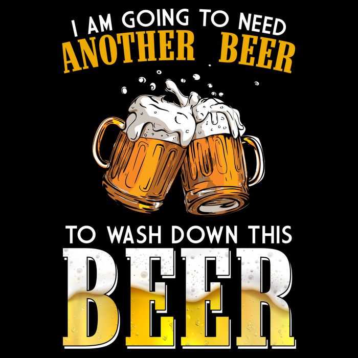 I Am Going To Need Another Beer To Wash Down This Beer Funny USA-Made Doggie Bandana