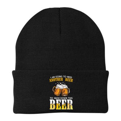 I Am Going To Need Another Beer To Wash Down This Beer Funny Beanie