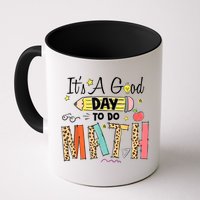 Its A Good Day To Do Math Leopard Pencil Teacher Mug