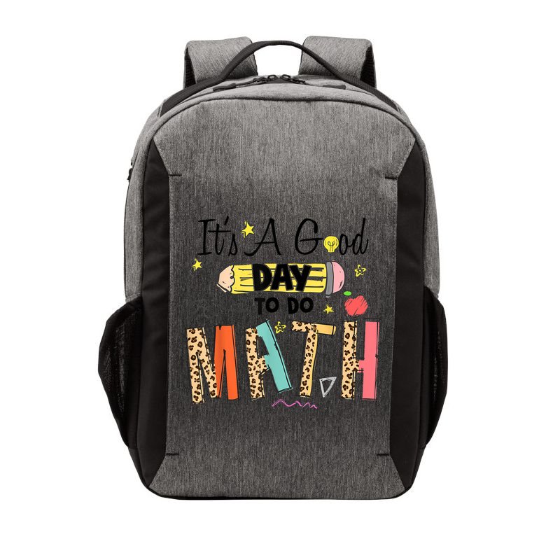 Its A Good Day To Do Math Leopard Pencil Teacher Vector Backpack