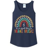 ItS A Good Day To Make Music Back To School Music Teacher Ladies Essential Tank