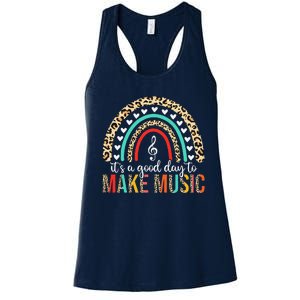 ItS A Good Day To Make Music Back To School Music Teacher Women's Racerback Tank