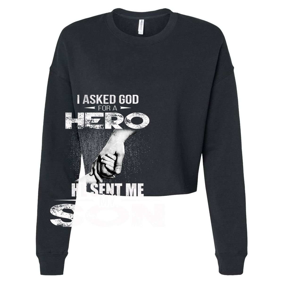 I Asked God For A Hero He Sent Me My Son 15oz Campfire Ceramic Mug