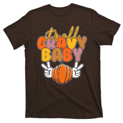 Its All Gravy Baby Pumpkin Fall Funny T-Shirt