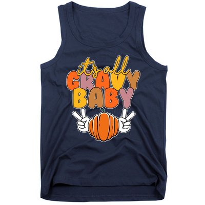 Its All Gravy Baby Pumpkin Fall Funny Tank Top