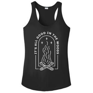 ItS All Good In The Woods Ladies PosiCharge Competitor Racerback Tank