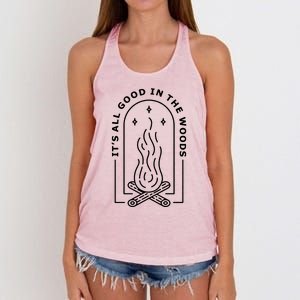 ItS All Good In The Woods Women's Knotted Racerback Tank