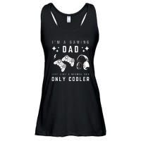 I'm A Gaming Dad Like A Normal Dad Only Cooler Ladies Essential Flowy Tank