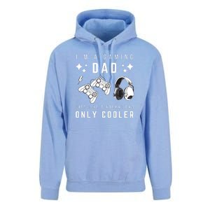 I'm A Gaming Dad Like A Normal Dad Only Cooler Unisex Surf Hoodie