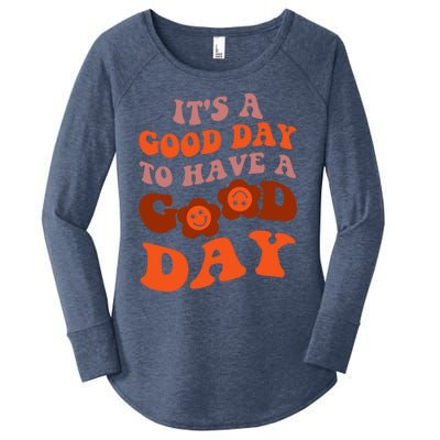 It's A Good Day To Have Good Day Trend Quote Gift Women's Perfect Tri Tunic Long Sleeve Shirt