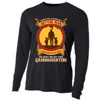 I Asked God To Make Me A Better Man He Sent Me My Two Granddaughters Cooling Performance Long Sleeve Crew
