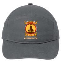 I Asked God To Make Me A Better Man He Sent Me My Two Granddaughters 7-Panel Snapback Hat