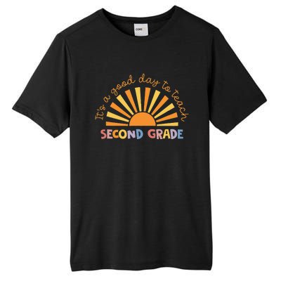 It's A Good Day To Teach Second Grade Teacher Tall Fusion ChromaSoft Performance T-Shirt