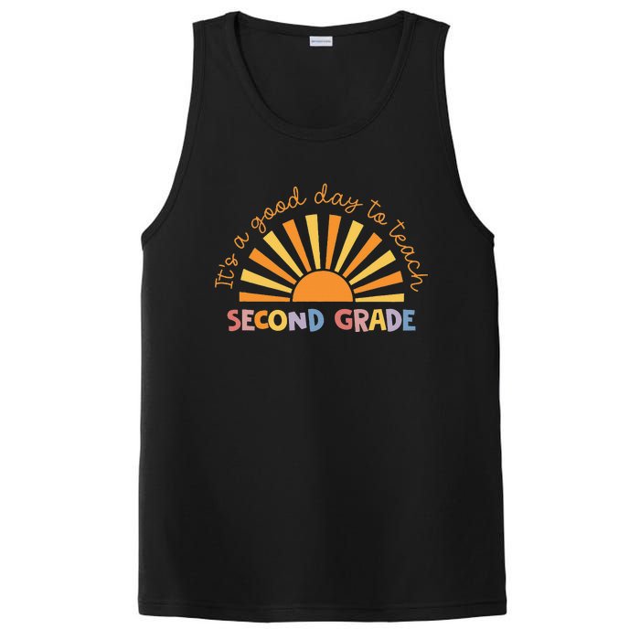 It's A Good Day To Teach Second Grade Teacher PosiCharge Competitor Tank