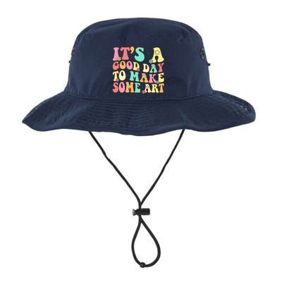 ItS A Good Day To Make Some Art Artist Art Teacher Bucket Hat