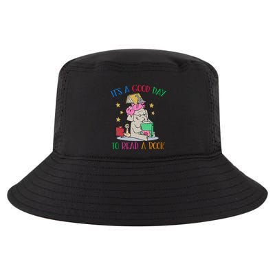 Its A Good Day To Read Bookworm Librarian Book Lover Gift Cool Comfort Performance Bucket Hat
