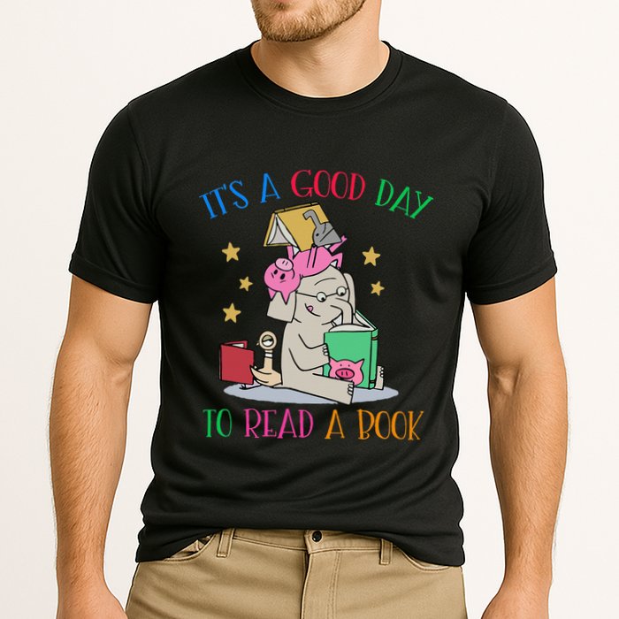 Its A Good Day To Read Bookworm Librarian Book Lover Gift Performance Shirt