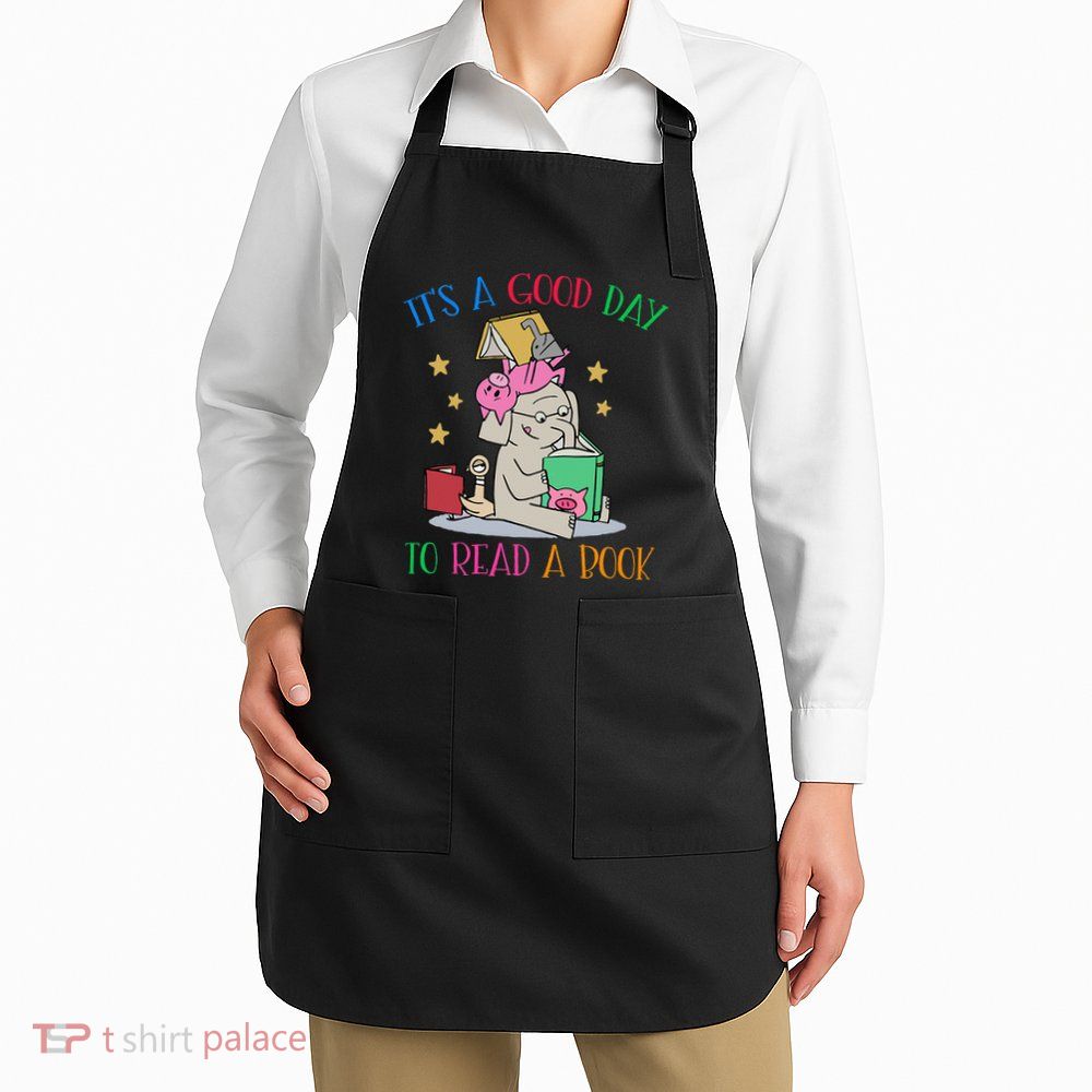 Its A Good Day To Read Bookworm Librarian Book Lover Gift Apron