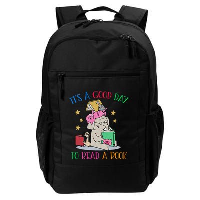 Its A Good Day To Read Bookworm Librarian Book Lover Gift Backpack