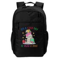 Its A Good Day To Read Bookworm Librarian Book Lover Gift Backpack