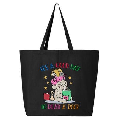 Its A Good Day To Read Bookworm Librarian Book Lover Gift 25L Jumbo Tote