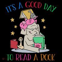 Its A Good Day To Read Bookworm Librarian Book Lover Gift Pom Pom 12in Knit Beanie
