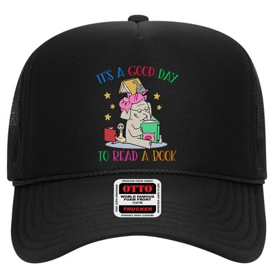 Its A Good Day To Read Bookworm Librarian Book Lover Gift Trucker Hat
