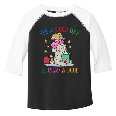 Its A Good Day To Read Bookworm Librarian Book Lover Gift Toddler Fine Jersey T-Shirt