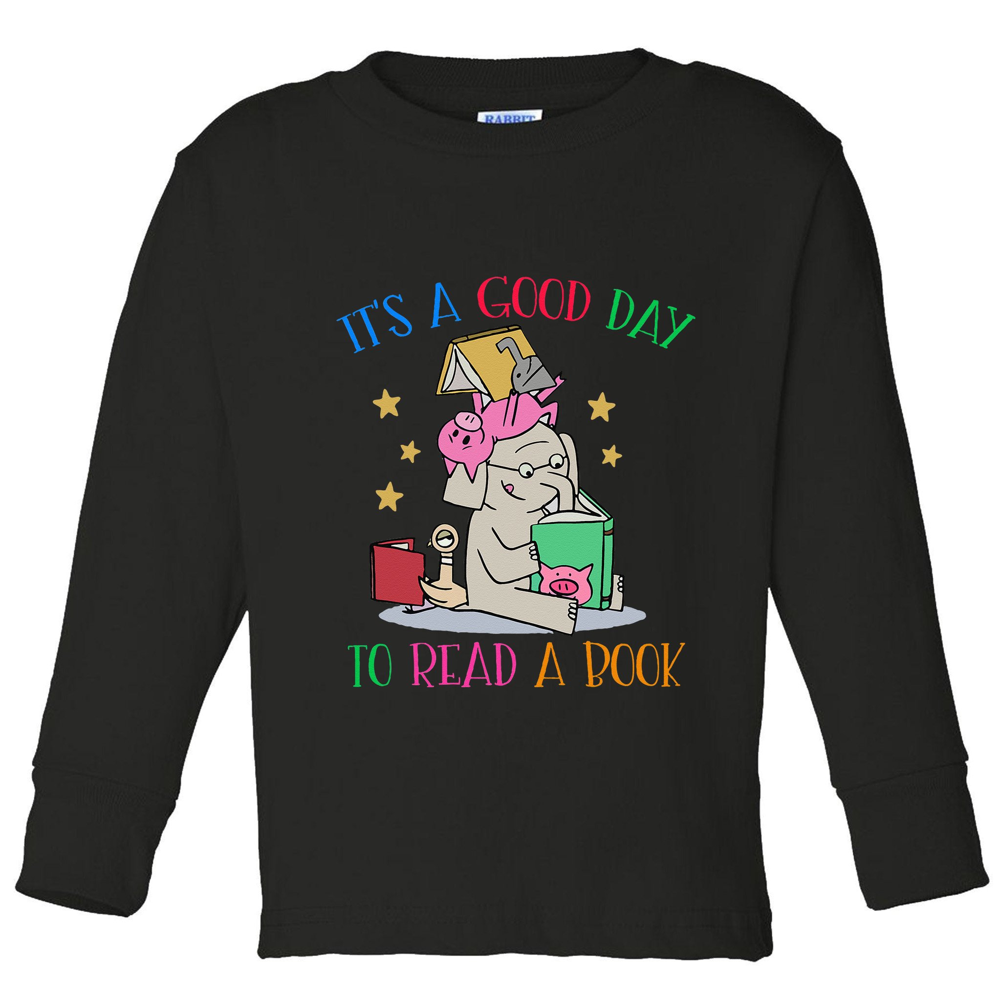 Its A Good Day To Read Bookworm Librarian Book Lover Gift Toddler Long Sleeve Shirt