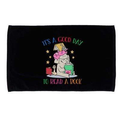 Its A Good Day To Read Bookworm Librarian Book Lover Gift Microfiber Hand Towel
