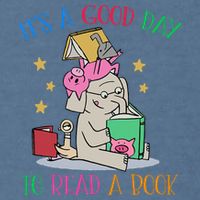 Its A Good Day To Read Bookworm Librarian Book Lover Gift Garment-Dyed Sweatshirt