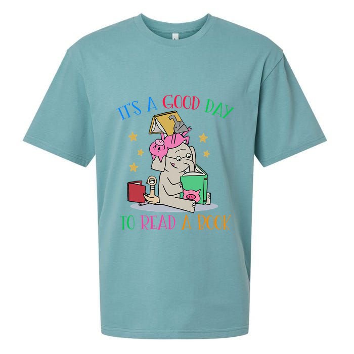 Its A Good Day To Read Bookworm Librarian Book Lover Gift Sueded Cloud Jersey T-Shirt