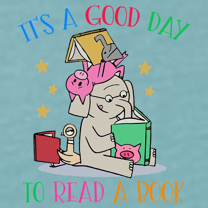 Its A Good Day To Read Bookworm Librarian Book Lover Gift Sueded Cloud Jersey T-Shirt