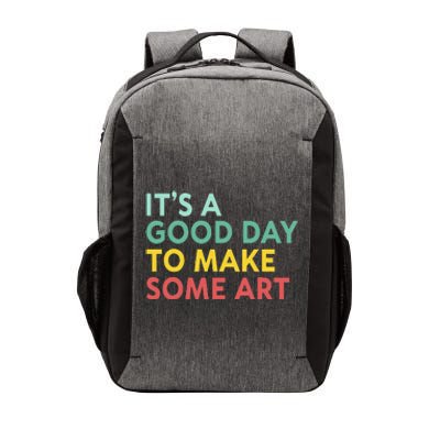 ItS A Good Day To Make Some Art Retro Artist Art Teacher Vector Backpack