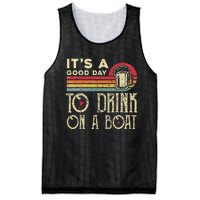 Its A Good Day To Drink On A Boat Mesh Reversible Basketball Jersey Tank