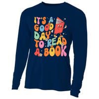 Its A Good Day To Read A Book Librarian Teacher Cooling Performance Long Sleeve Crew