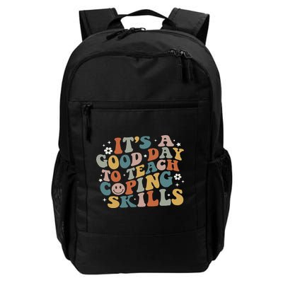 ItS A Good Day To Teach Coping Skills Inspirational Teacher Backpack