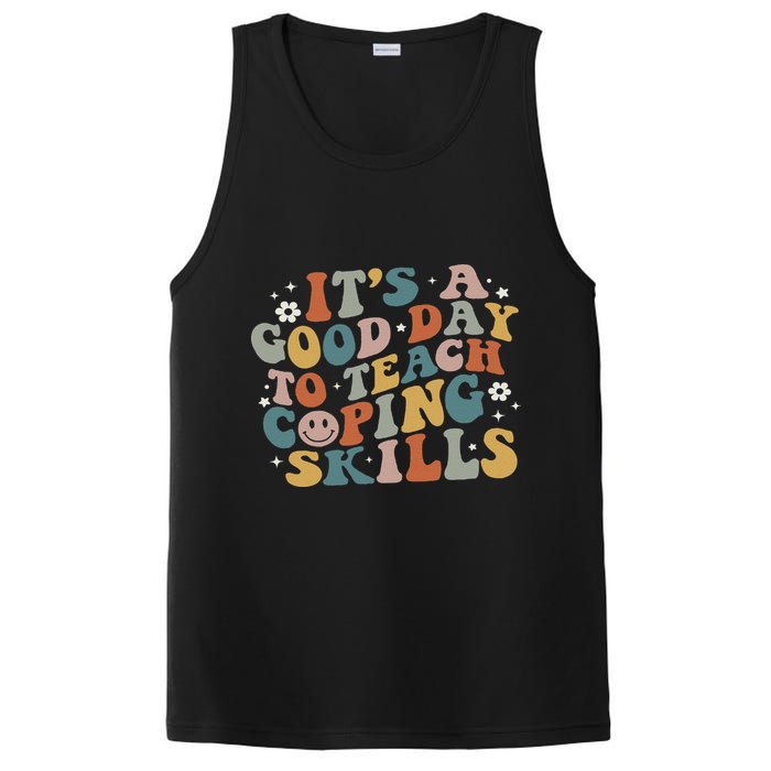 ItS A Good Day To Teach Coping Skills Inspirational Teacher PosiCharge Competitor Tank